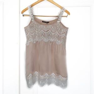 Golden Champagne Top- Women’s Size Medium